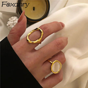 Minimalist Gold Color Ring